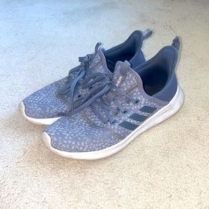 Adidas Cloud Foam Trainers - Grey - Woman’s 8.5